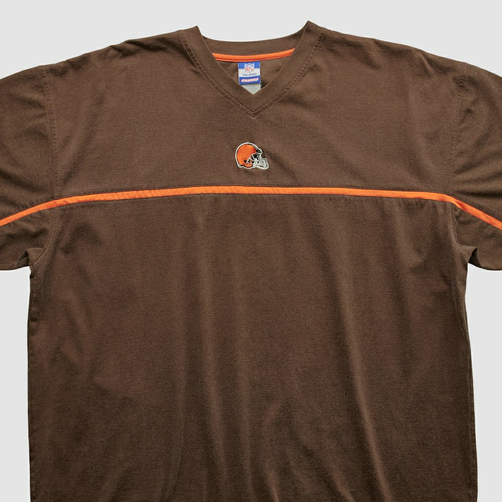 Cleveland Browns Reebok 2000s T-shirt Brown Vintage