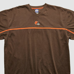 Cleveland Browns Reebok 2000s T-shirt Brown Vintage