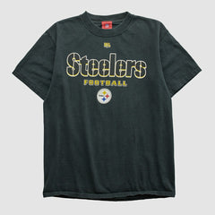Pittsburgh Steelers NFL 2000s T-shirt Black Vintage