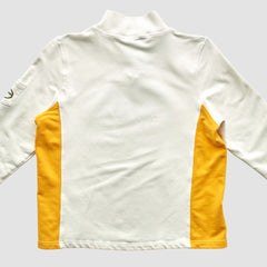 Green Bay Packers Reebok 2000s 1/4 Zip Sweatshirt White Vintage