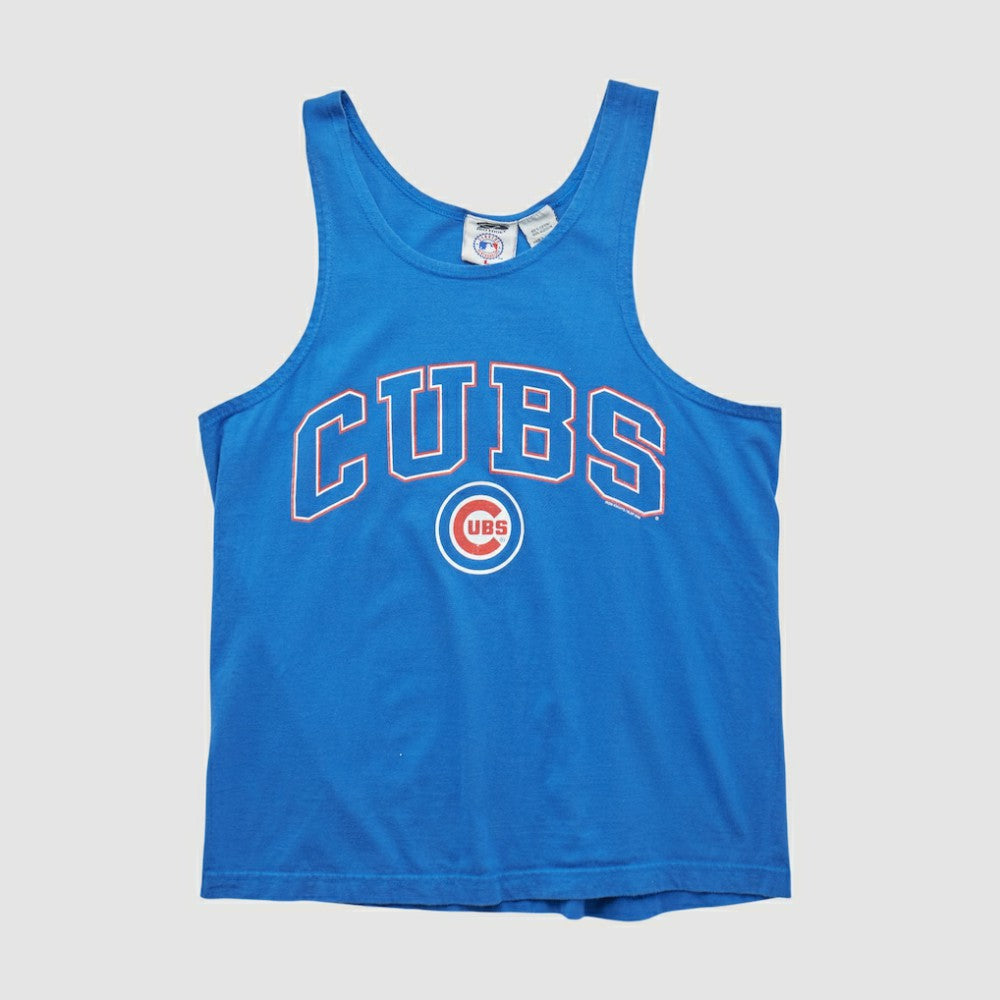 Chicago Cubs Pro Player 2000s Tank - Blue - M by Fanatics Real Vintage Tanks