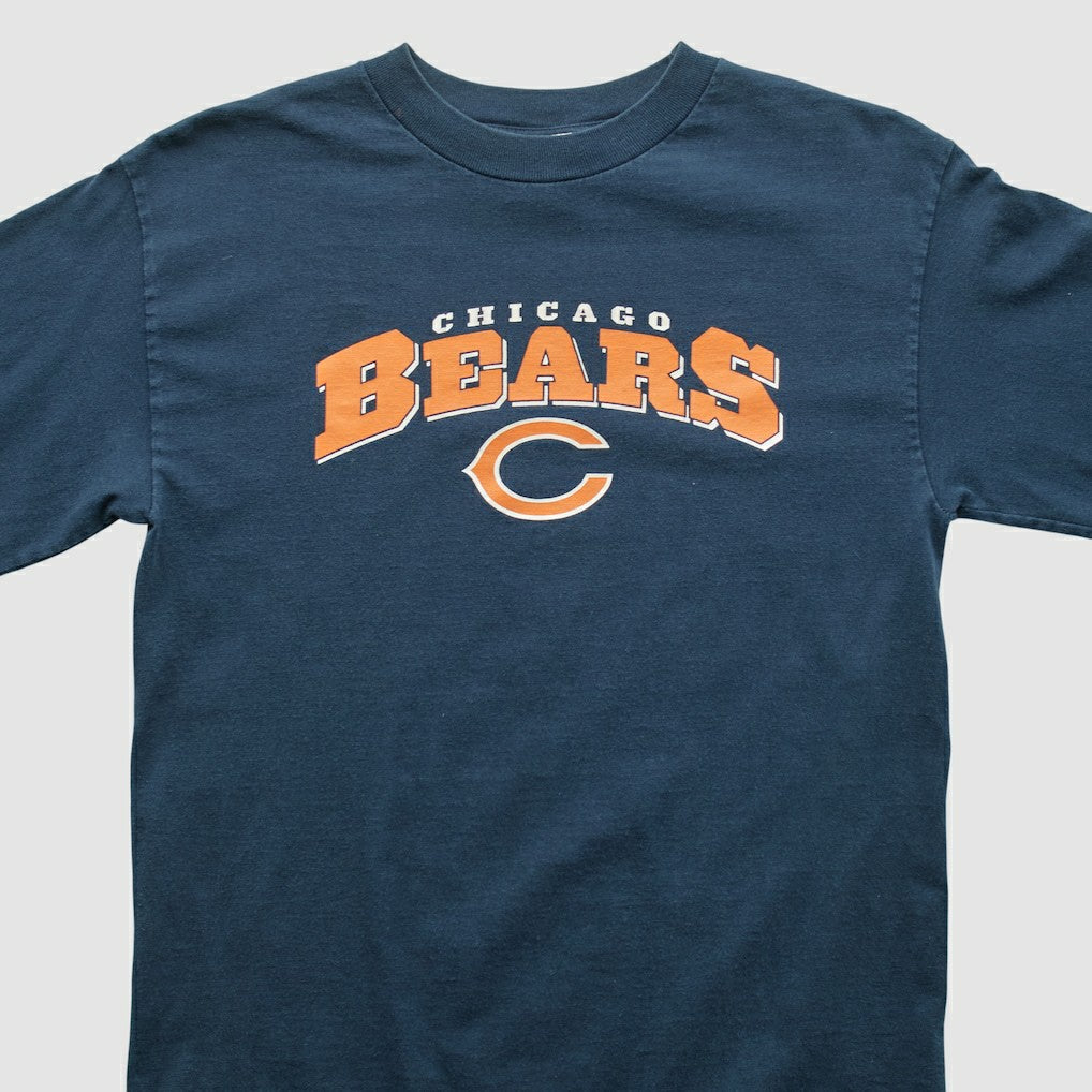 Chicago Bears NFL 2000s Long Sleeve T-shirt Navy Vintage
