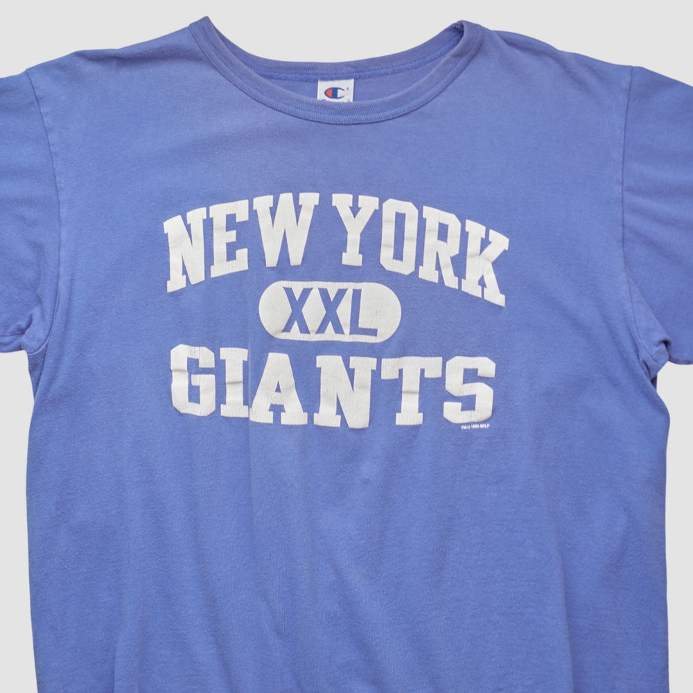 New York Giants Champion 1995 T-shirt Blue Vintage