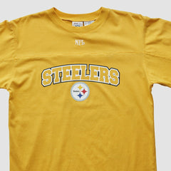 Pittsburgh Steelers NFL 2000s Long Sleeve T-shirt Yellow Vintage