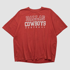 Dallas Cowboys Cowboys Team Apparel 2000s T-shirt Red Vintage
