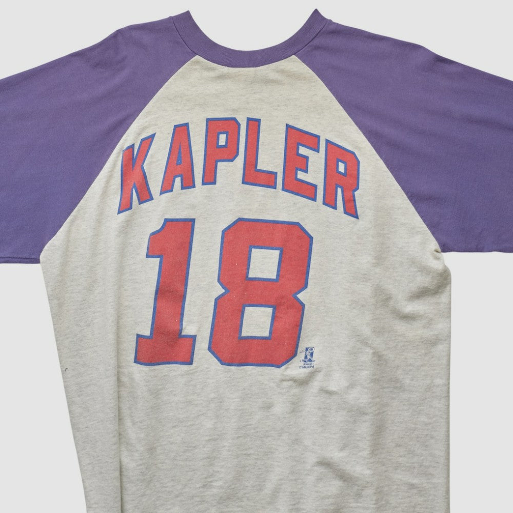 Texas Rangers Logo Athletic T-shirt - Heather Gray - 2XL by Fanatics Real Vintage T-shirts