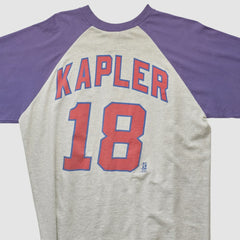 Texas Rangers Logo Athletic T-shirt - Heather Gray - 2XL by Fanatics Real Vintage T-shirts