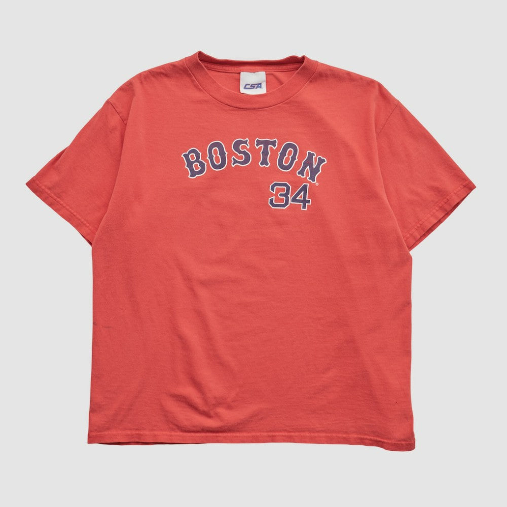 Boston Red Sox CSA 2000s T-shirt - Red - XS by Fanatics Real Vintage T-shirts