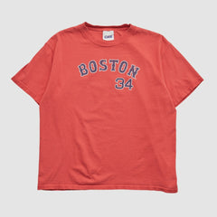 Boston Red Sox CSA 2000s T-shirt - Red - XS by Fanatics Real Vintage T-shirts
