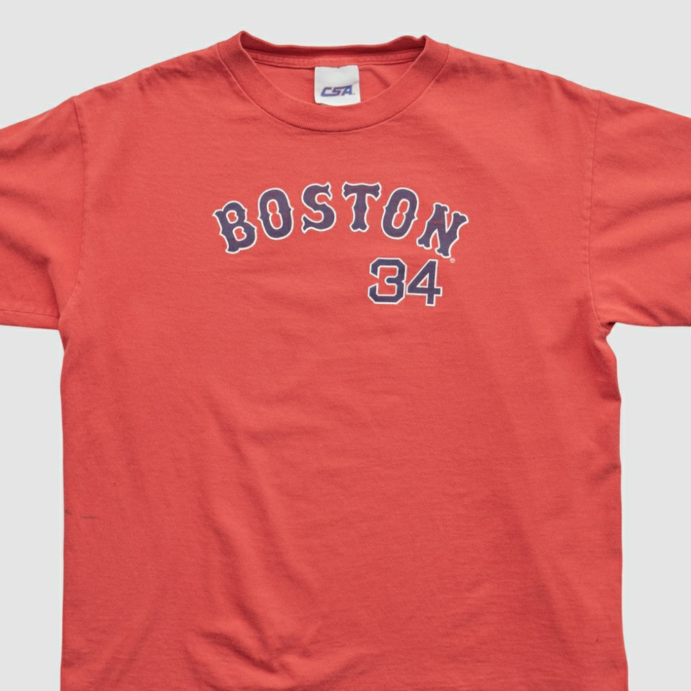 Boston Red Sox CSA 2000s T-shirt - Red - XS by Fanatics Real Vintage T-shirts