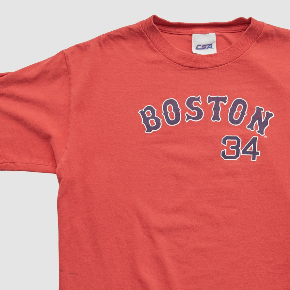 Boston Red Sox CSA 2000s T-shirt - Red - XS by Fanatics Real Vintage T-shirts