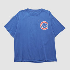 Chicago Cubs Majestic 2008 T-shirt - Blue - XL by Fanatics Real Vintage T-shirts