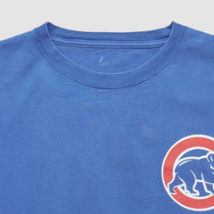 Chicago Cubs Majestic 2008 T-shirt - Blue - XL by Fanatics Real Vintage T-shirts