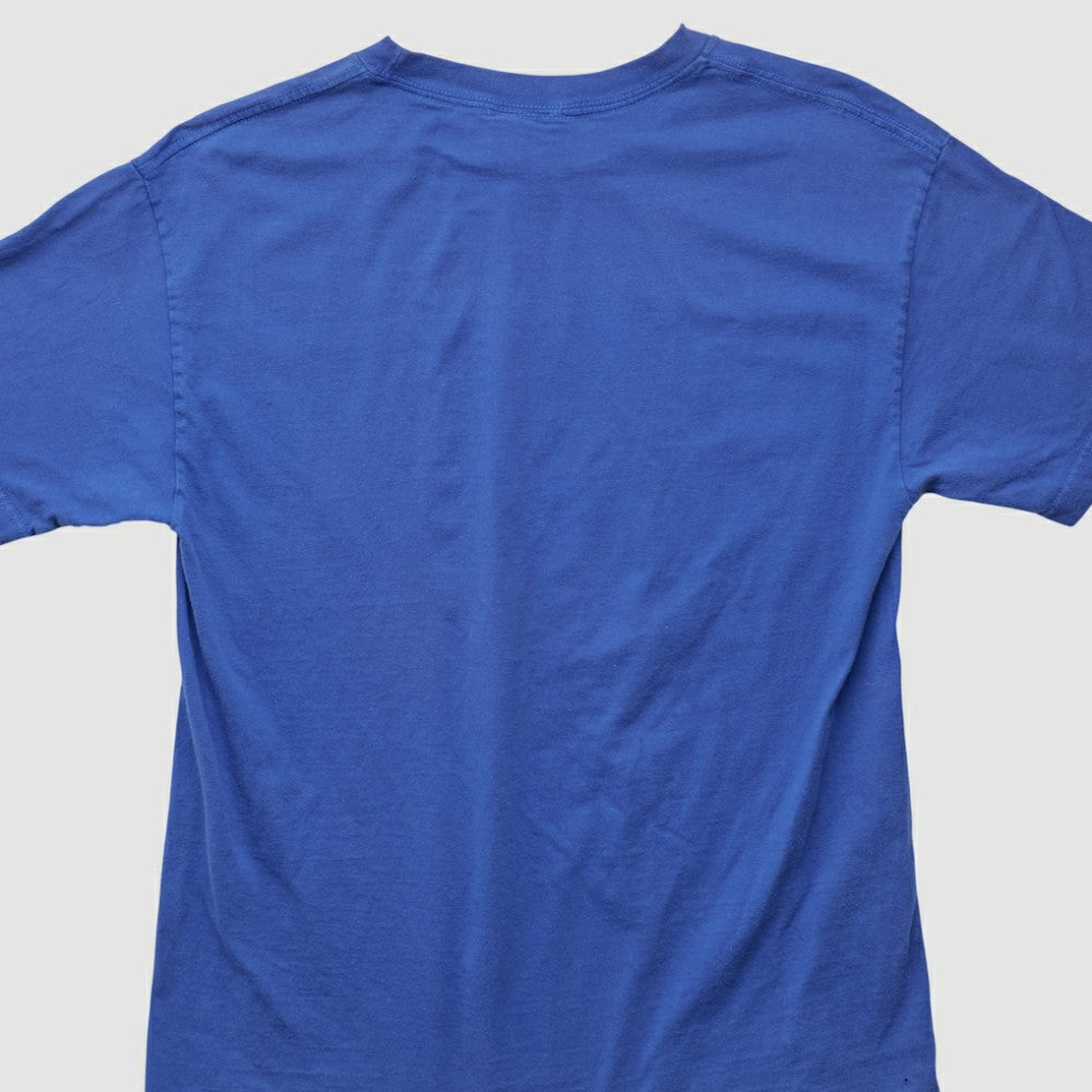 Texas Rangers Majestic 2009 T-shirt - Blue - M by Fanatics Real Vintage T-shirts