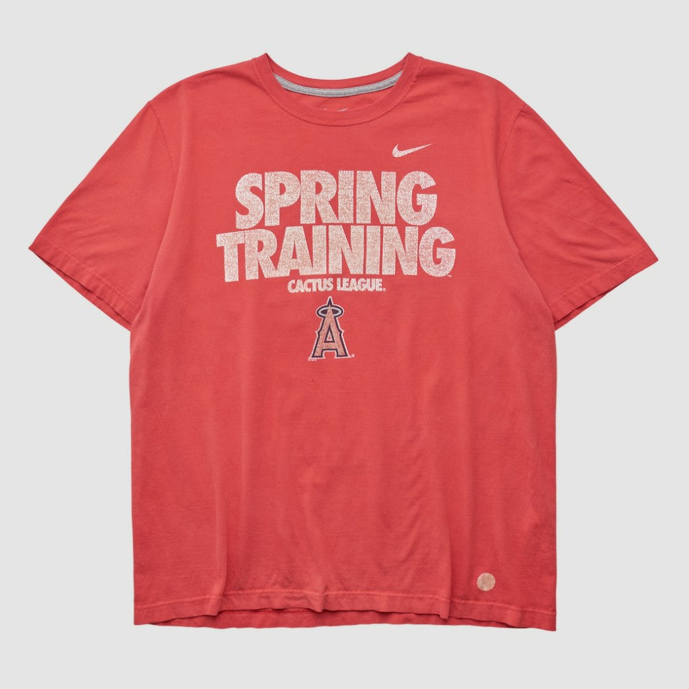 Los Angeles Angels Nike 2010s T-shirt - Red - L by Fanatics Real Vintage T-shirts