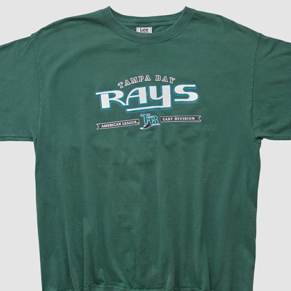 Tampa Bay Rays Lee Sport T-shirt - Green - L by Fanatics Real Vintage T-shirts