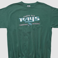 Tampa Bay Rays Lee Sport T-shirt - Green - L by Fanatics Real Vintage T-shirts