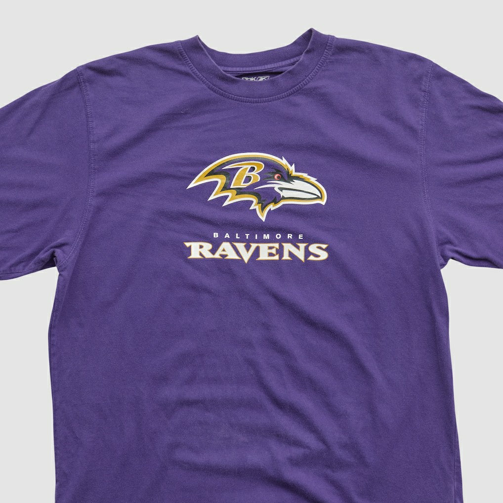 Baltimore Ravens Reebok 2000s T-shirt Purple Vintage