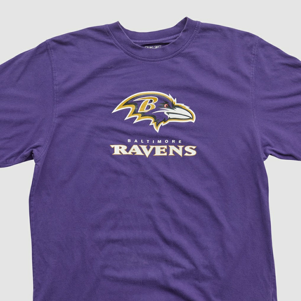 Baltimore Ravens Reebok 2000s T-shirt Purple Vintage