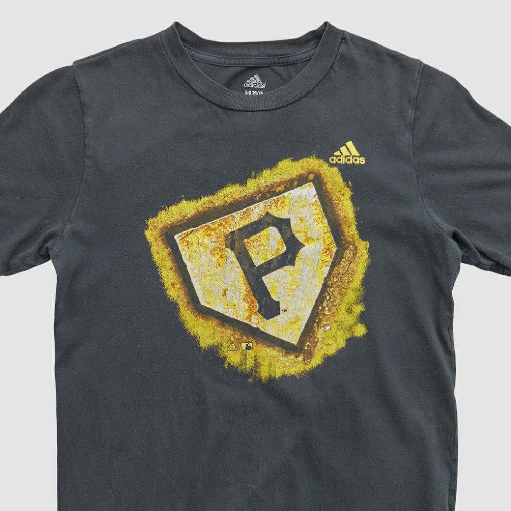 Pittsburgh Pirates Adidas 2010s T-shirt - Black - XS by Fanatics Real Vintage T-shirts