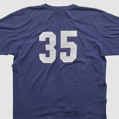 Atlanta Braves Majestic 90s T-shirt - Navy - L by Fanatics Real Vintage T-shirts