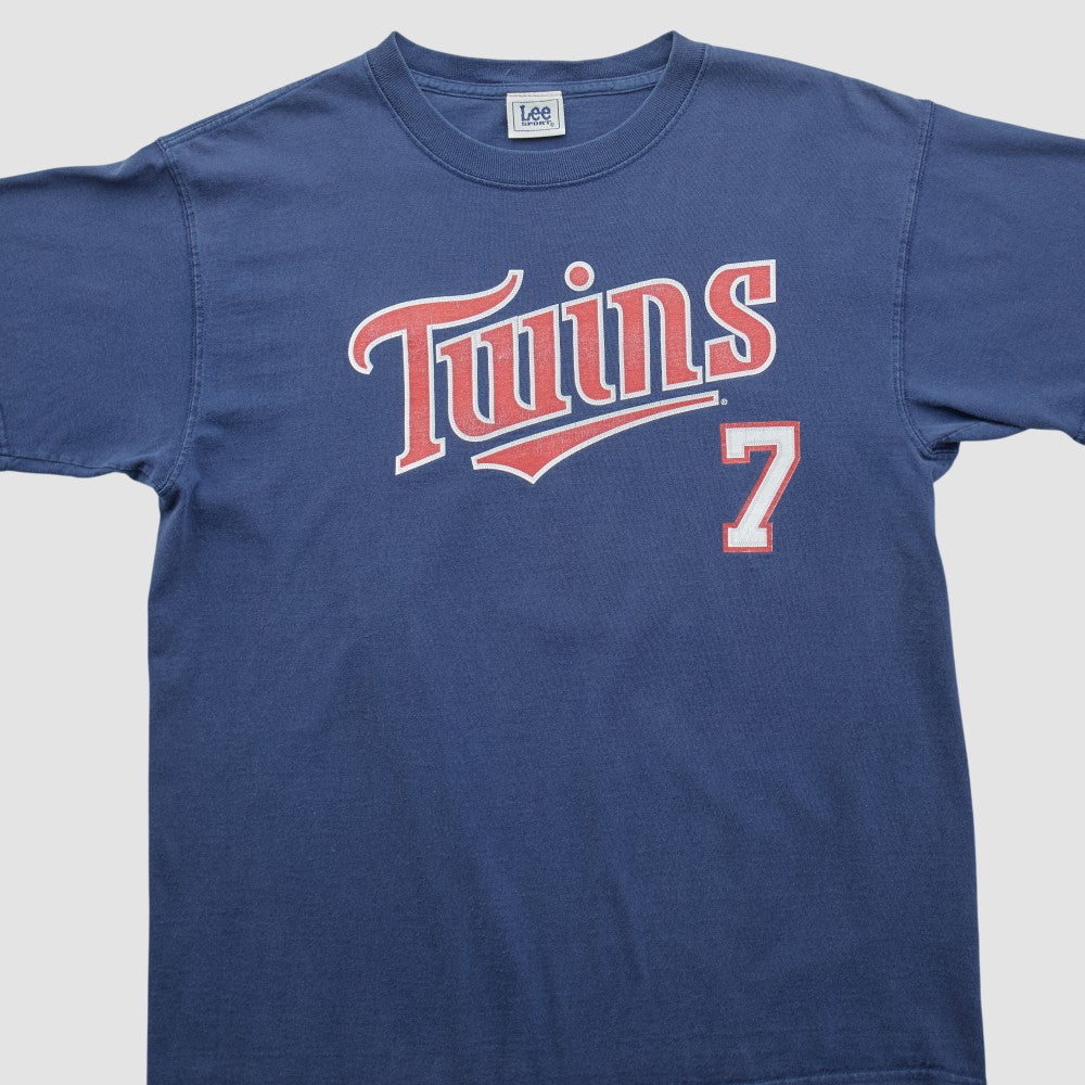 Minnesota Twins Lee Sport 2000s T-shirt - Navy - M by Fanatics Real Vintage T-shirts