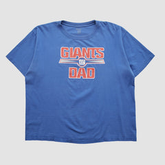New York Giants Reebok T-shirt Blue Vintage