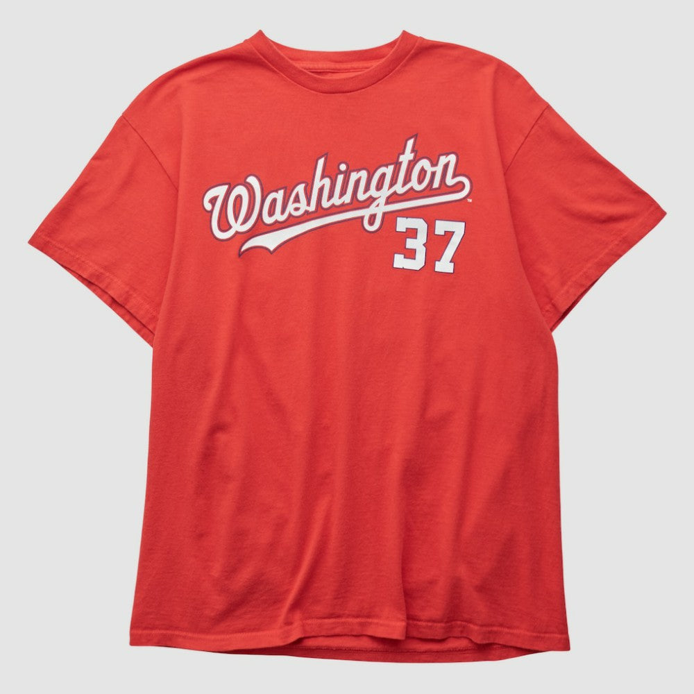 Washington Nationals Genuine Merchandise 2000s T-shirt - Red - S by Fanatics Real Vintage T-shirts