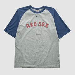 Boston Red Sox Nike 2000s T-shirt - Heather Gray - L by Fanatics Real Vintage T-shirts
