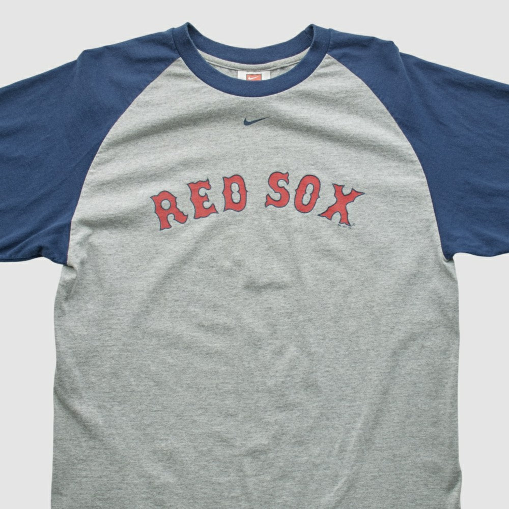 Boston Red Sox Nike 2000s T-shirt - Heather Gray - L by Fanatics Real Vintage T-shirts