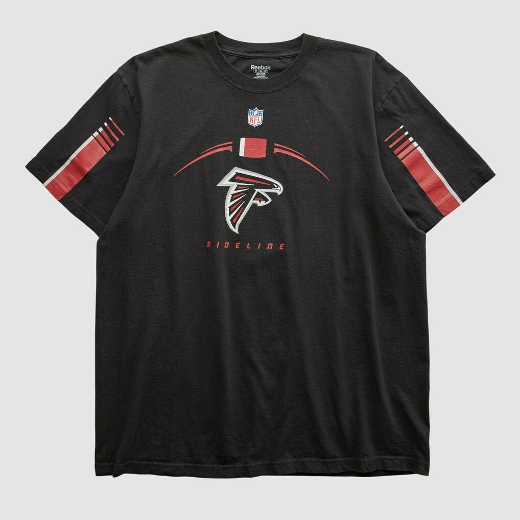 Atlanta Falcons Reebok 2000s T-shirt Black Vintage