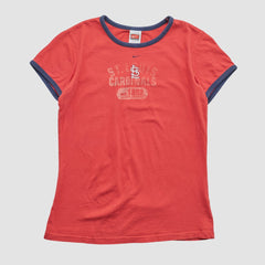 St. Louis Cardinals Nike 2000s T-shirt - Red - L by Fanatics Real Vintage T-shirts