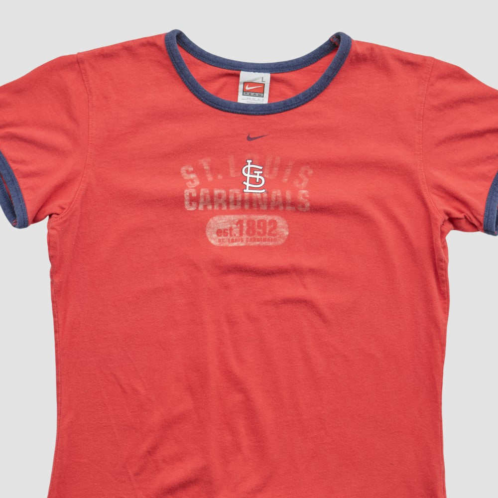 St. Louis Cardinals Nike 2000s T-shirt - Red - L by Fanatics Real Vintage T-shirts