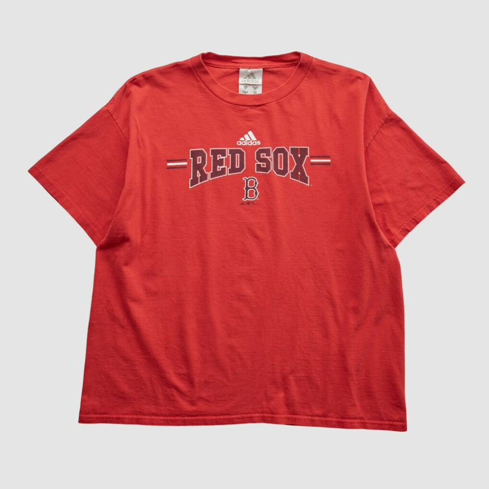 Boston Red Sox Adidas 2000s T-shirt - Red - M by Fanatics Real Vintage T-shirts