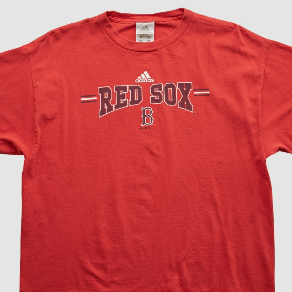 Boston Red Sox Adidas 2000s T-shirt - Red - M by Fanatics Real Vintage T-shirts