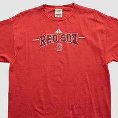 Boston Red Sox Adidas 2000s T-shirt - Red - M by Fanatics Real Vintage T-shirts