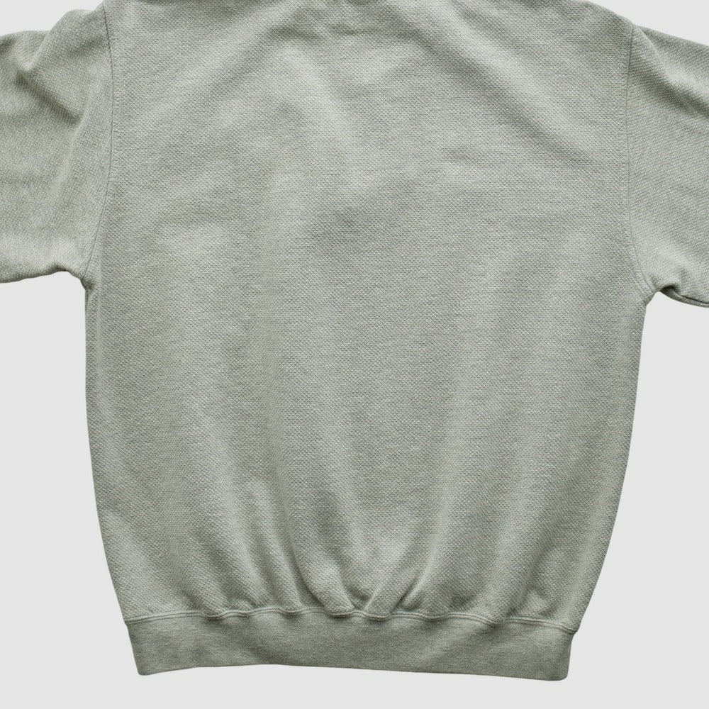 Pittsburgh Steelers Lee Sport 90s 1/4 Zip Sweatshirt Heather Gray Vintage