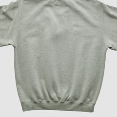 Pittsburgh Steelers Lee Sport 90s 1/4 Zip Sweatshirt Heather Gray Vintage