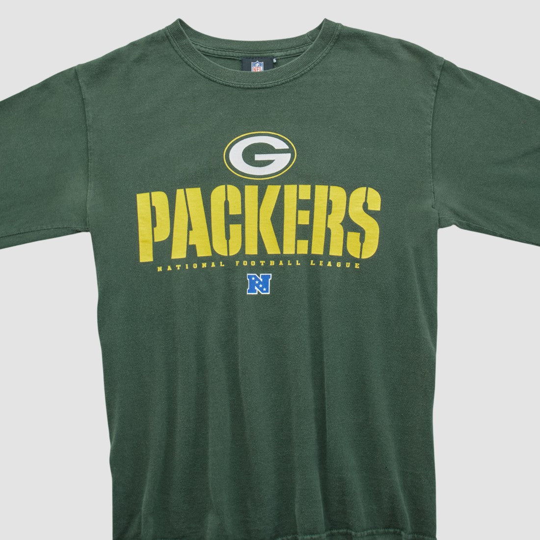 Green Bay Packers NFL 2010s Long Sleeve T-shirt Green Vintage