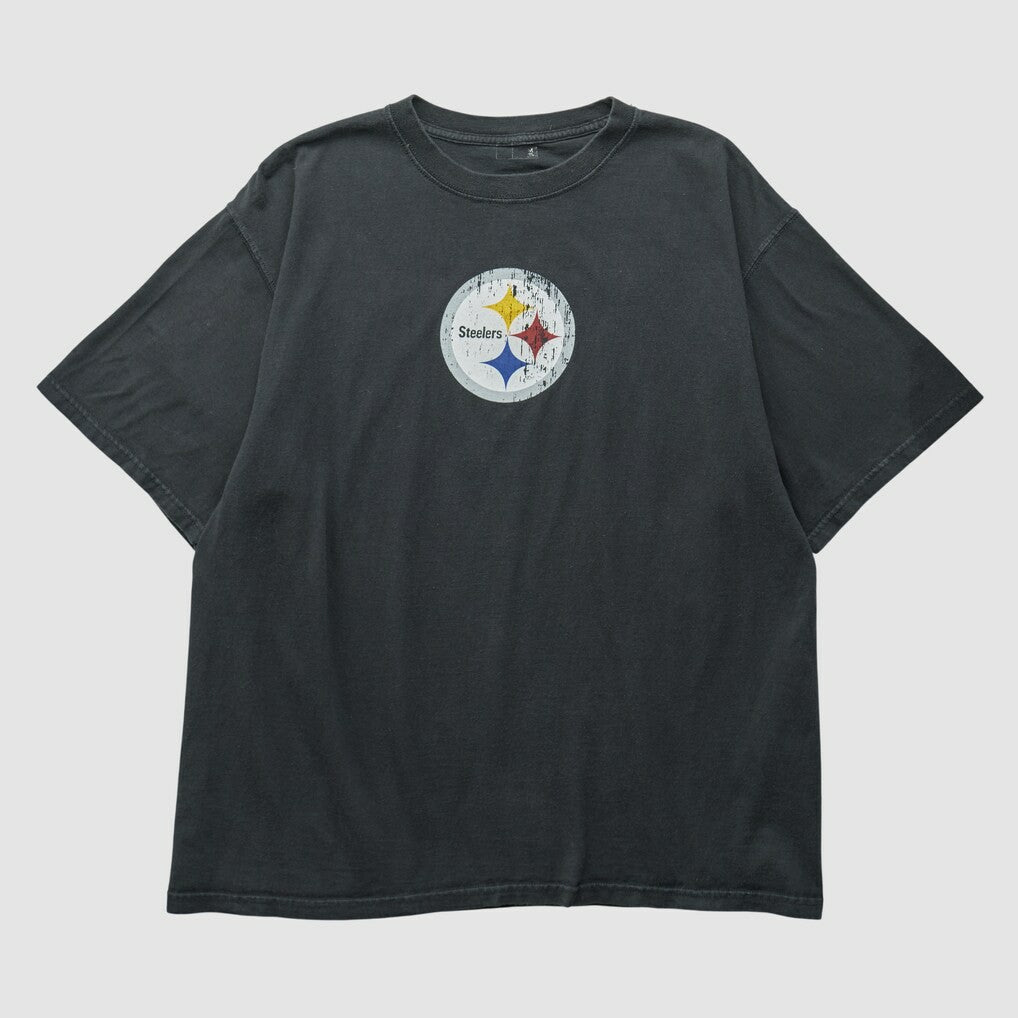 Pittsburgh Steelers 2000s T-shirt Black Vintage