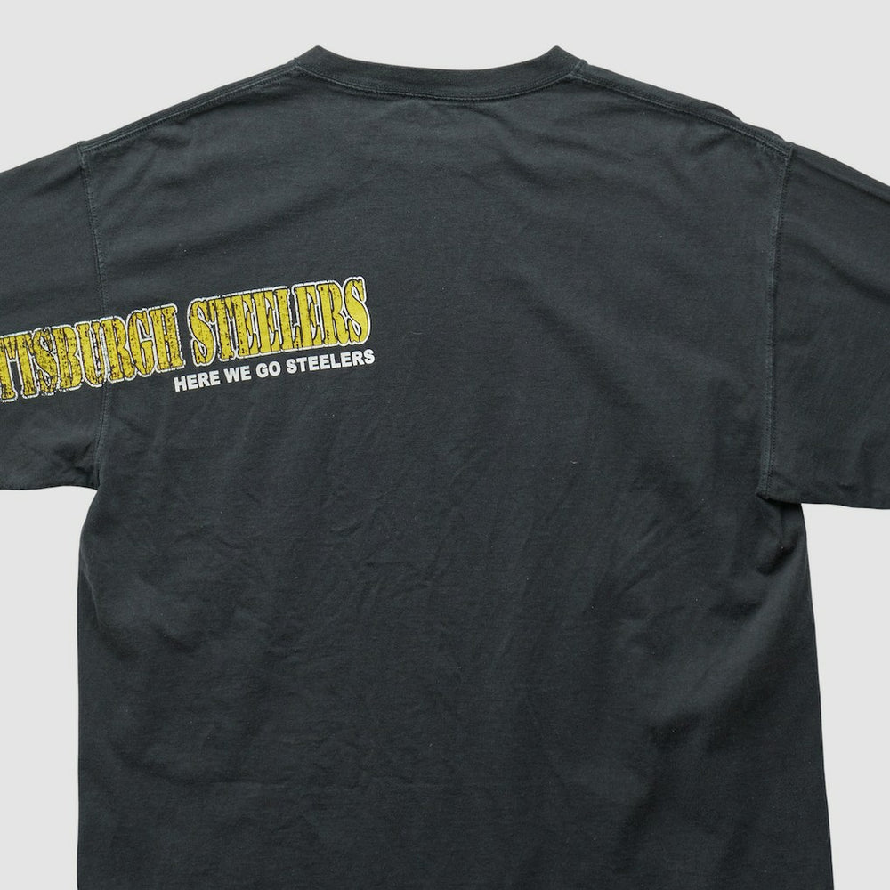 Pittsburgh Steelers 2000s T-shirt Black Vintage