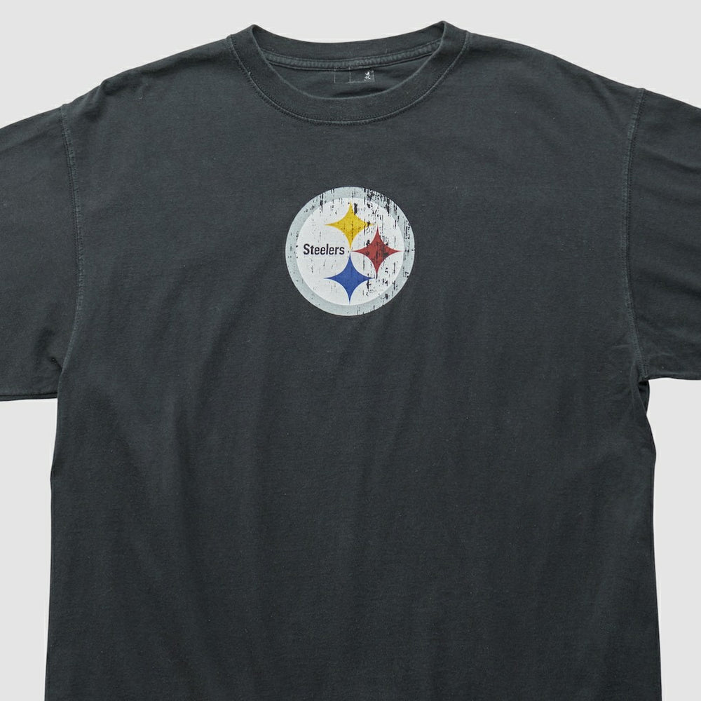 Pittsburgh Steelers 2000s T-shirt Black Vintage