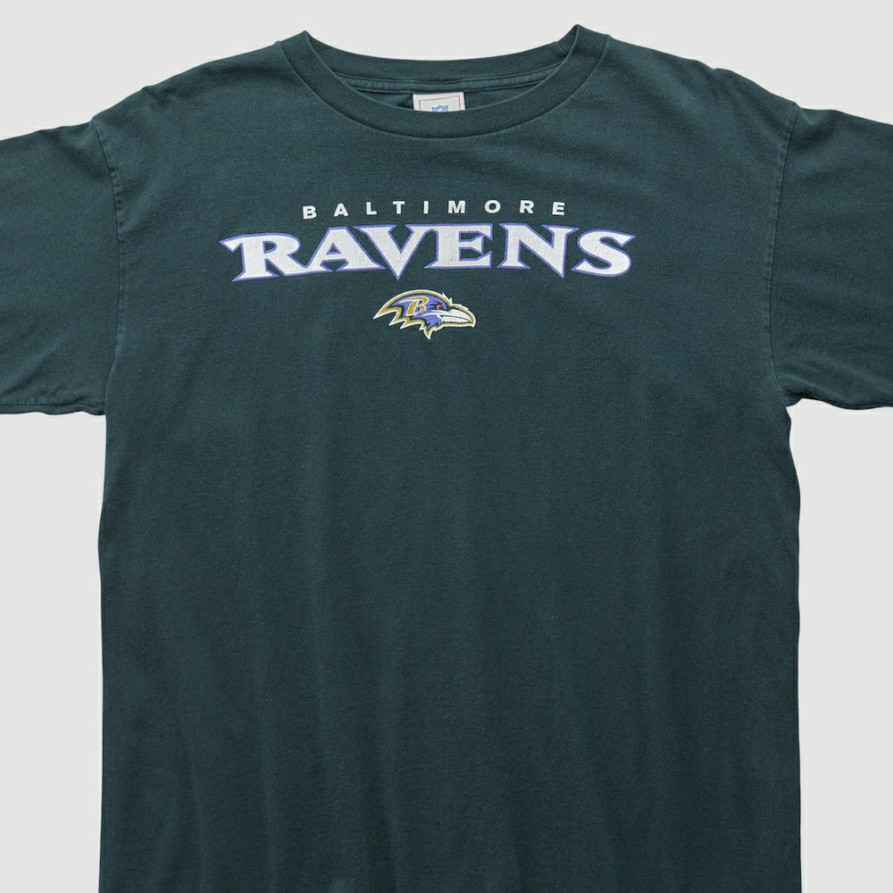 Baltimore Ravens NFL 2000s Long Sleeve T-shirt Black Vintage