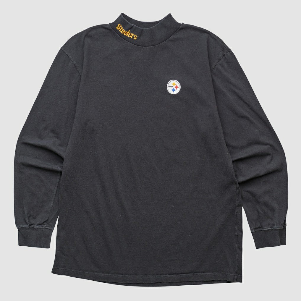 Pittsburgh Steelers NFL 2000s Long Sleeve T-shirt Black Vintage