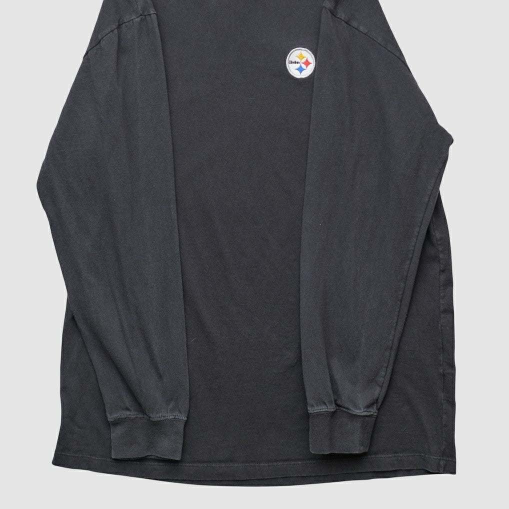 Pittsburgh Steelers NFL 2000s Long Sleeve T-shirt Black Vintage