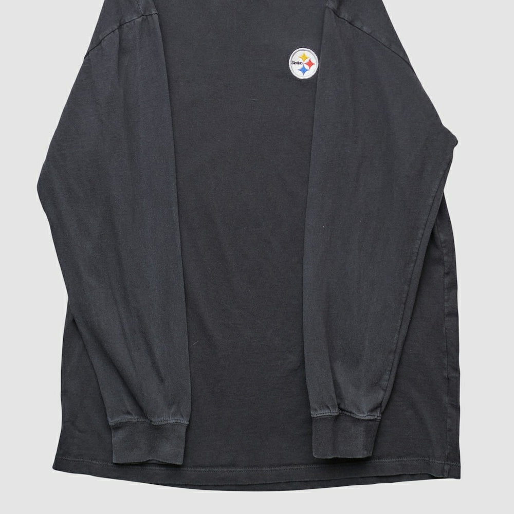 Pittsburgh Steelers NFL 2000s Long Sleeve T-shirt Black Vintage