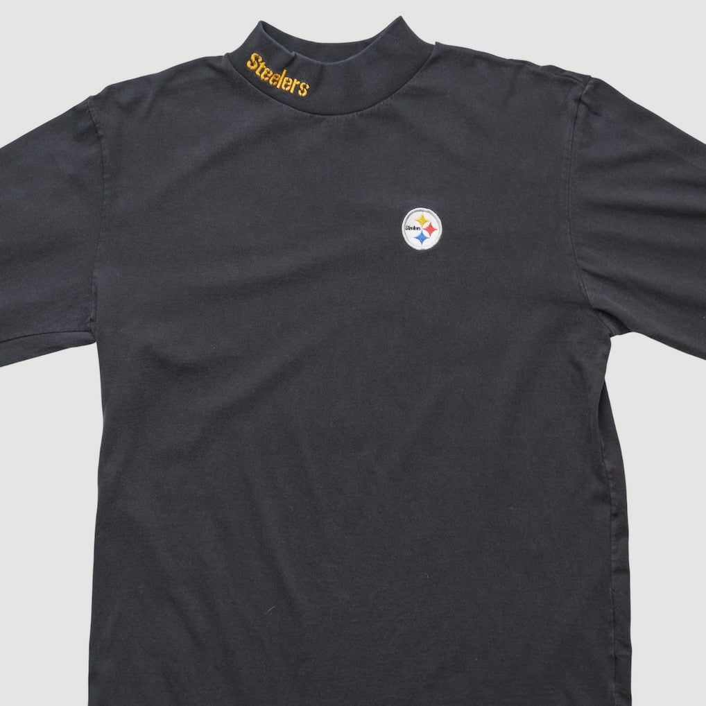 Pittsburgh Steelers NFL 2000s Long Sleeve T-shirt Black Vintage