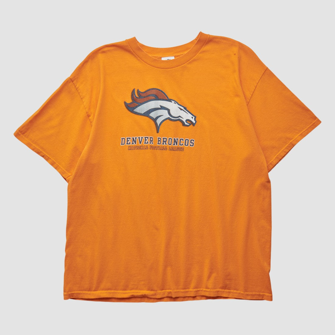 Denver Broncos NFL 2010s T-shirt Orange Vintage