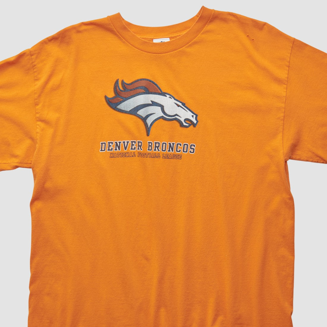 Denver Broncos NFL 2010s T-shirt Orange Vintage