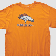 Denver Broncos NFL 2010s T-shirt Orange Vintage